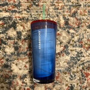 NWT Starbucks Glass Tumbler